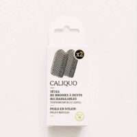 2 Têtes de brosse à dents rechargeables Caliquo MEDIUM