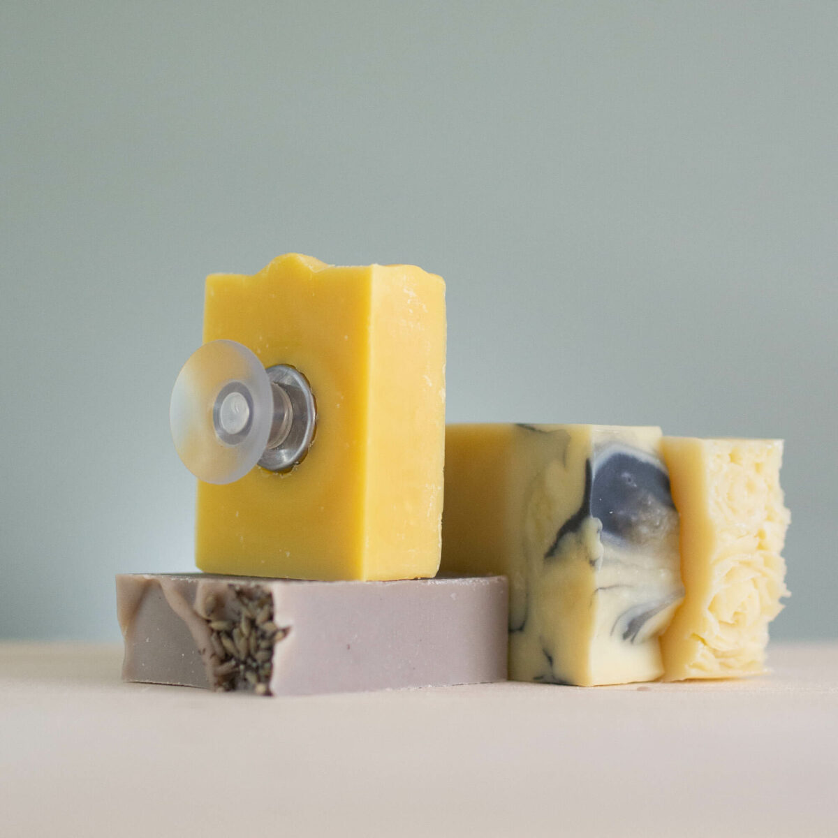 1 porte-savon pour 4 savons acheté