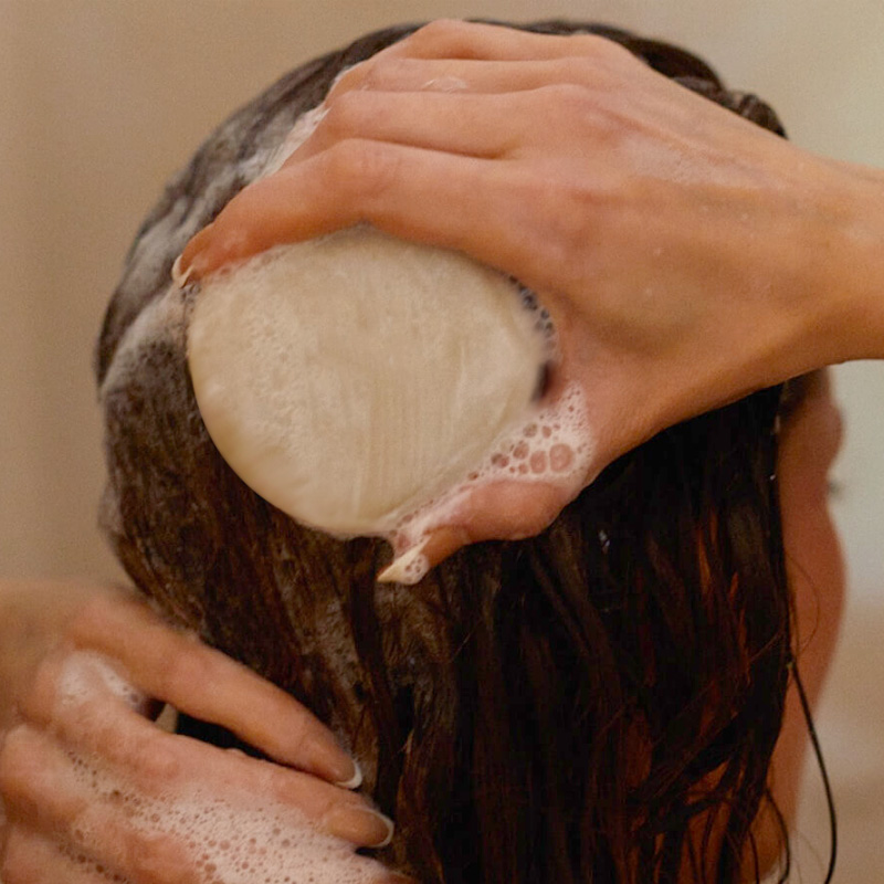 shampoing solide masha pour tous types de cheveux